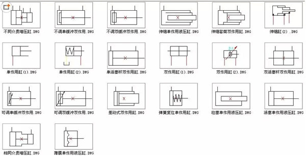 液压符号
